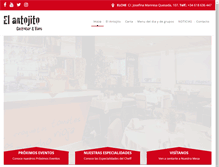 Tablet Screenshot of elantojito.com